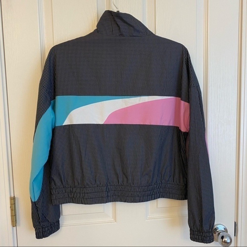 Puma Women's Track Jacket in Black/White/Blue/Pink Multi Size XS - Picture 10 of 12